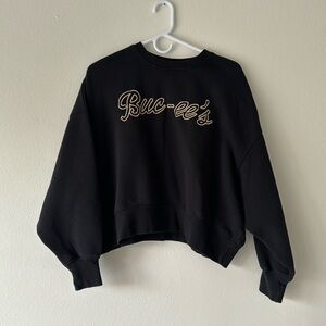 Bucee’s Cropped Pullover Sweater, Size XS